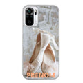 Coque taperso pour Redmi Note 10 4G 5G PRO 10S avec motif ballerine danse personnalisee protection antichoc personnalisée