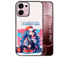 Coque noire taperso pour OPPO A6 PRO 4G et 5G avec motif anime casquette personnalise protection antichoc personnalisée