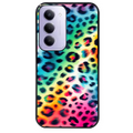 Coque noire taperso pour Redmi 15 4G et 5G avec motif leopard arc protection antichoc personnalisée