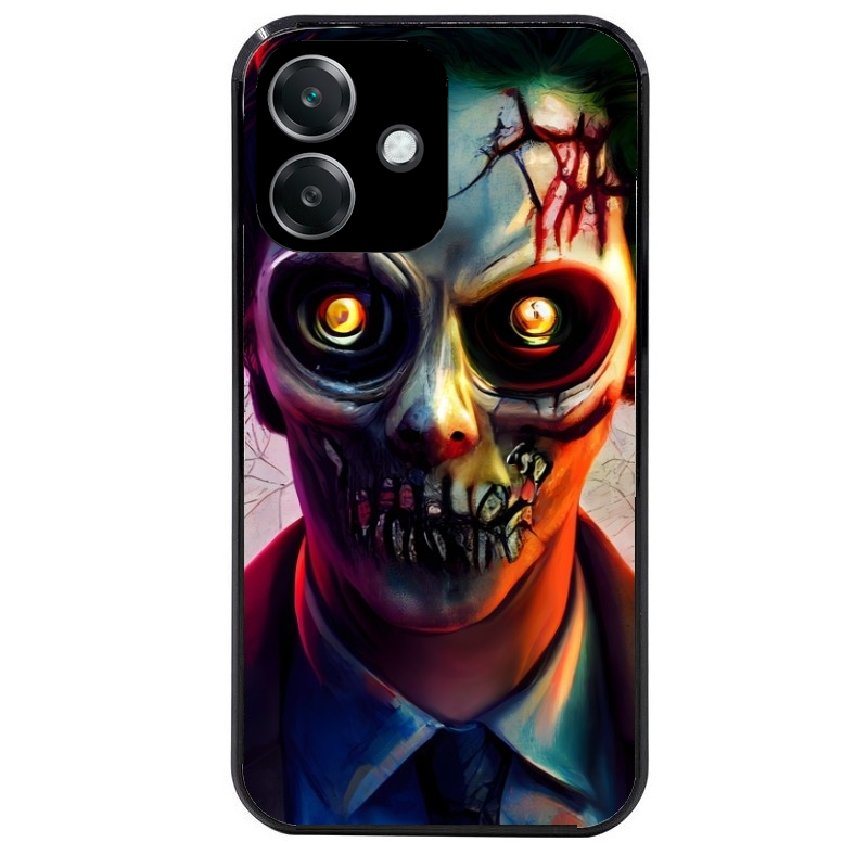 Coque noire taperso pour OPPO A40 motif joker style zombie protection antichoc personnalisée