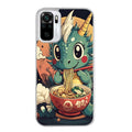 Coque taperso pour Redmi Note 10 4G 5G PRO 10S avec motif dragon ramen 1 protection antichoc personnalisée