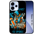 Coque noire taperso pour OPPO Reno 15 et F FS 5G avec motif skate board protection antichoc personnalisée