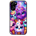 Coque noire taperso pour OnePlus Nord CE5 avec motif anime ice cream kawaii protection antichoc personnalisée