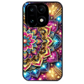 Coque noire taperso pour OnePlus 15 avec motif mandala 2 protection antichoc personnalisée