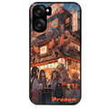 Coque noire taperso pour OnePlus Nord CE5 avec motif anime street japan personnalise protection antichoc personnalisée