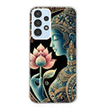 Coque taperso pour Galaxy A13 4G et 5G A23 A53 avec motif bouddha et lotus protection antichoc personnalisée