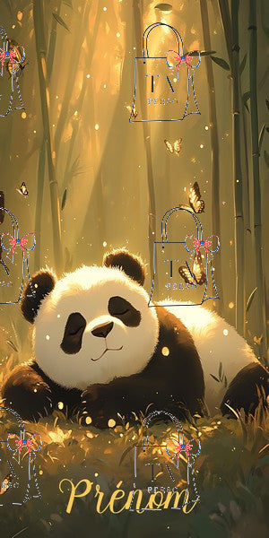Panda papillon