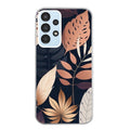 Coque taperso pour Galaxy A13 4G et 5G A23 A53 avec motif jungle et feuilles protection antichoc personnalisée