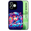 Coque noire pour Honor 600 LITE avec motif anime crazy protection antichoc personnalisée