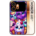 Coque noire taperso pour Honor 600 et 600 PRO avec motif anime ice cream kawaii protection antichoc personnalisée