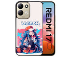 Coque pour Redmi 17 et 17C 4G 5G personnalisée anime casquette