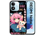 Coque pour Redmi Note 17 et PRO 4G 5G Max anime et chat