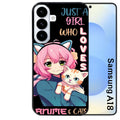 Coque pour Galaxy A08 A18 A28 A38 A58 anime et chat