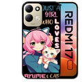 Coque pour Redmi 17 et 17C 4G 5G anime et chat