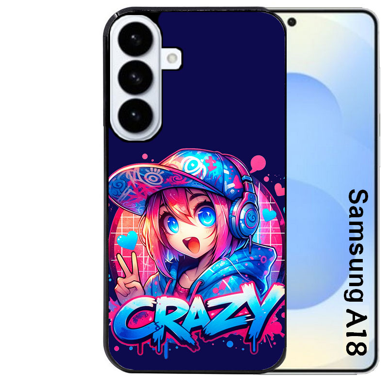 Coque pour Galaxy A08 A18 A28 A38 A58 anime crazy