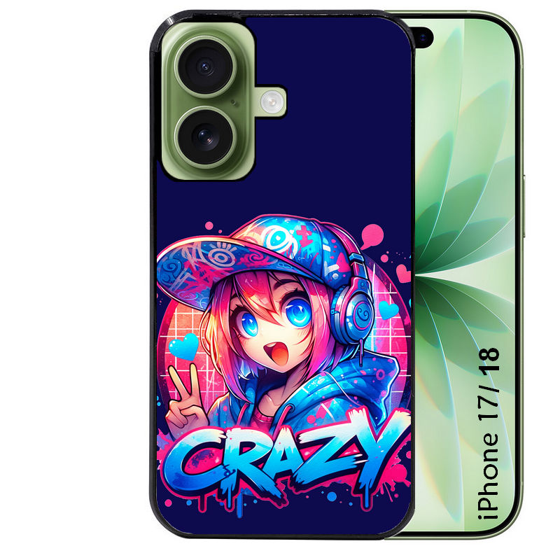 Coque pour Iphone 18 / PRO / PRO MAX / 18E anime crazy