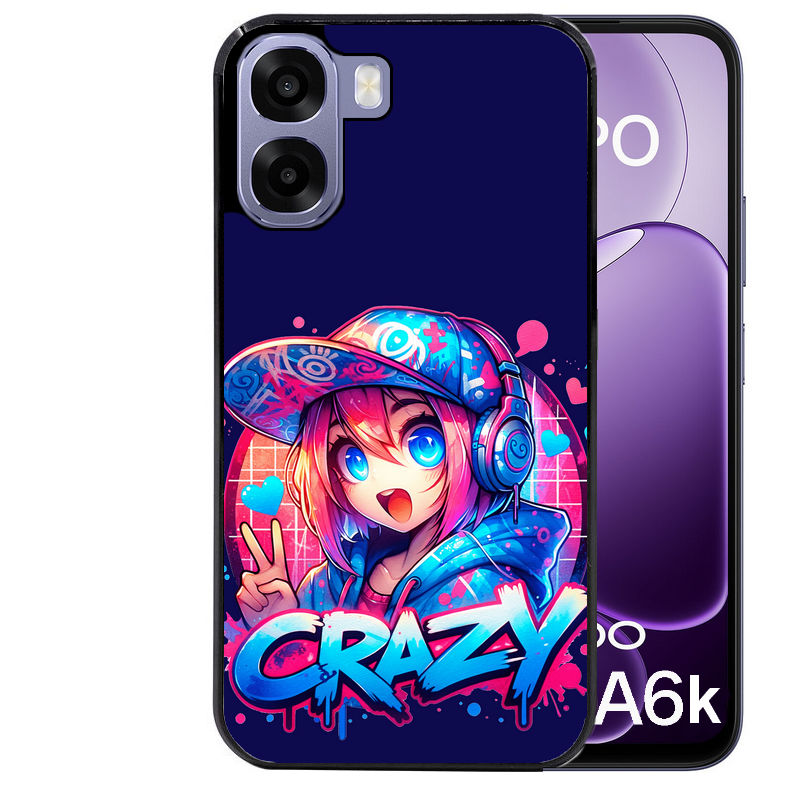 Coque pour Oppo A6 A6 A6K anime crazy