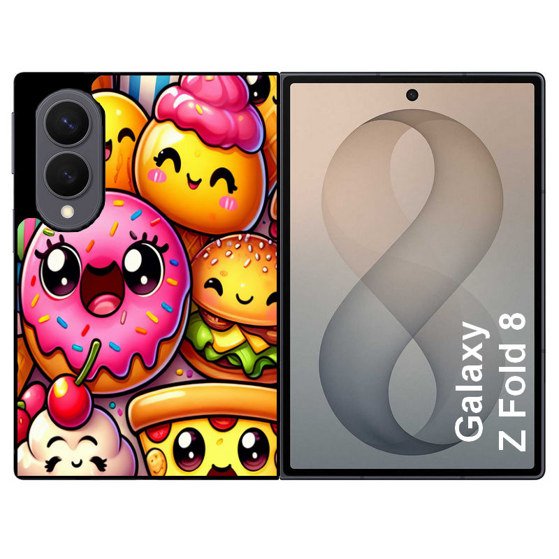 Coque pour Z FOLD 8 anime donut kawaii