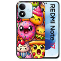 Coque pour Redmi Note 17 et PRO 4G 5G Max anime donut kawaii