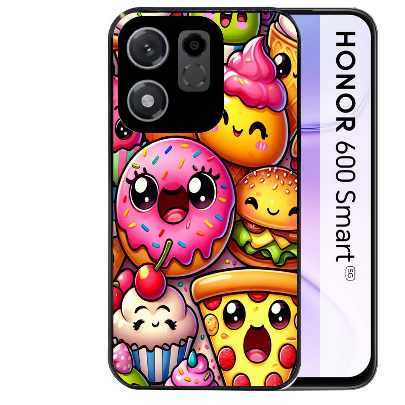 Coque pour Honor 600 SMART anime donut kawaii