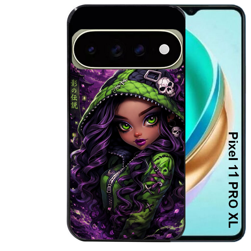 Coque pour Pixel 10 / 11 / PRO / XL anime halloween