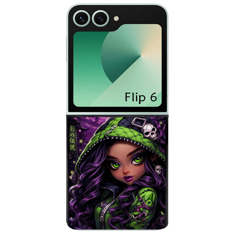Coque pour Z FLIP 6 7 8 anime halloween