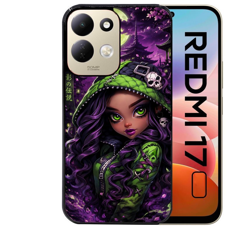 Coque pour Redmi 17 et 17C 4G 5G anime halloween