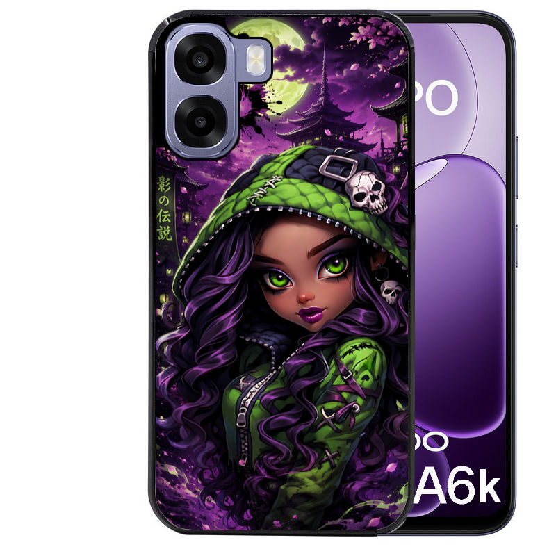 Coque pour Oppo A6 A6 A6K anime halloween