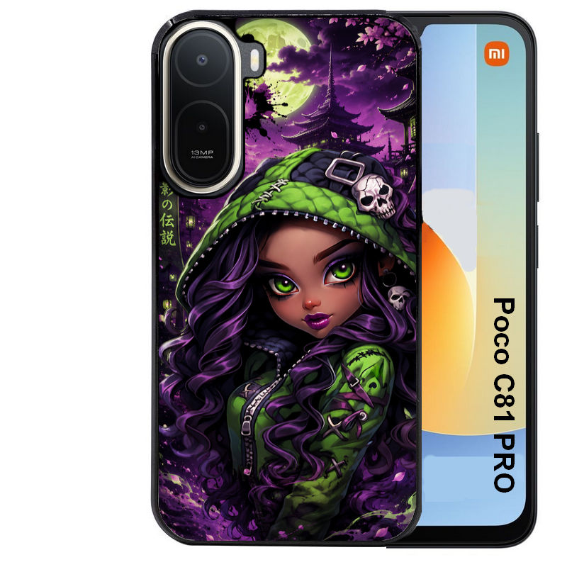 Coque pour POCO C81 PRO anime halloween