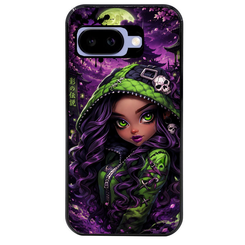 Coque pour Pixel 8A 9A 10A anime halloween