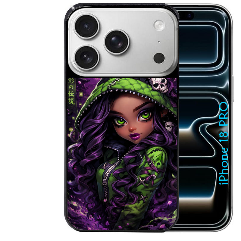 Coque pour Iphone 18 / PRO / PRO MAX / 18E anime halloween