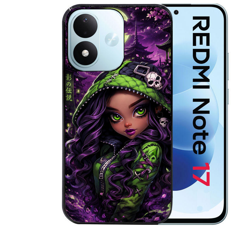 Coque pour Redmi Note 17 et PRO 4G 5G Max anime halloween