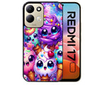 Coque pour Redmi 17 et 17C 4G 5G anime ice cream kawaii