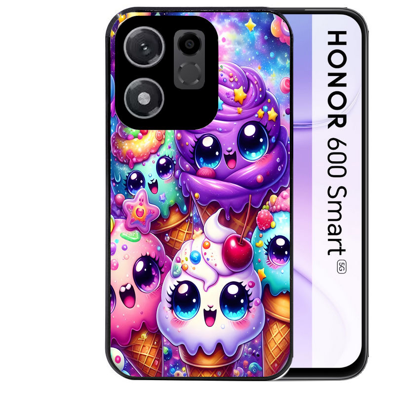 Coque pour Honor 600 SMART anime ice cream kawaii