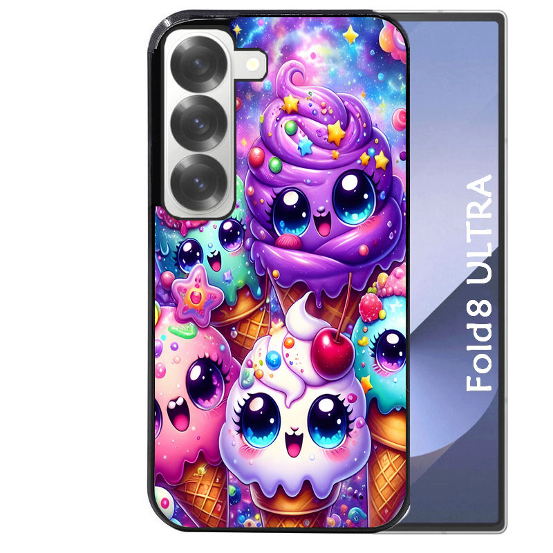 Coque pour Z Fold 8 / ULTRA anime ice cream kawaii