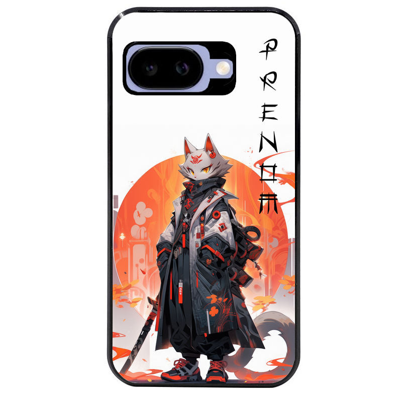 Coque pour Pixel 8A 9A 10A personnalisée anime chat japan