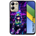 Coque pour POCO C95 PRO anime manga et love DJ
