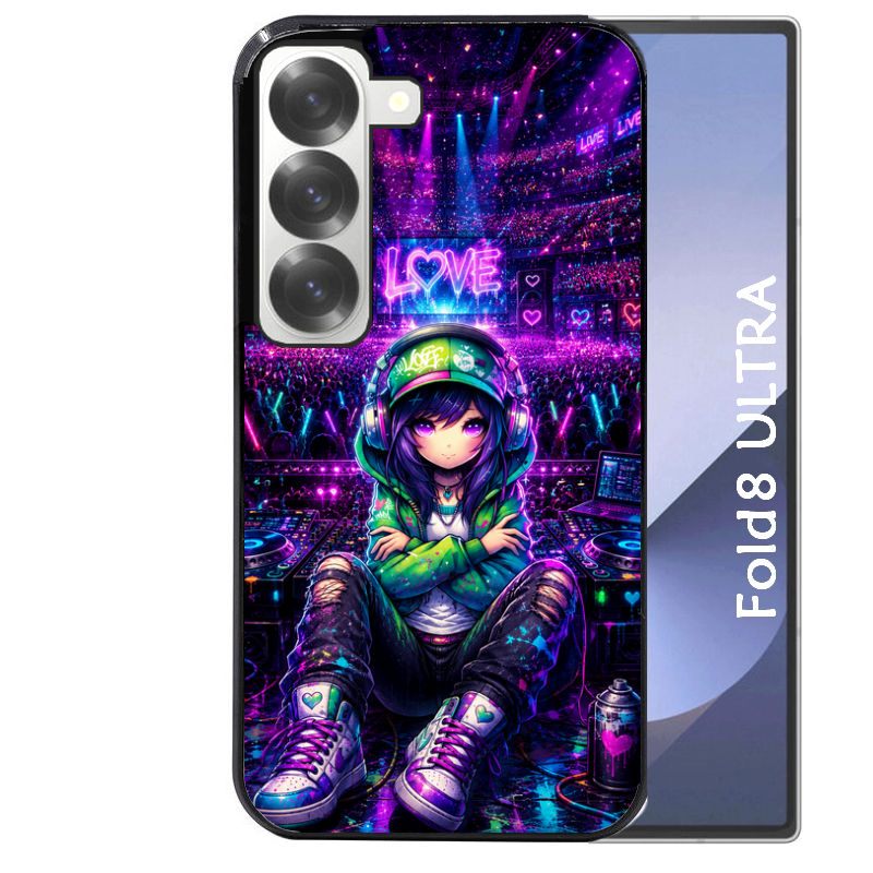 Coque pour Z Fold 8 / ULTRA anime manga et love DJ
