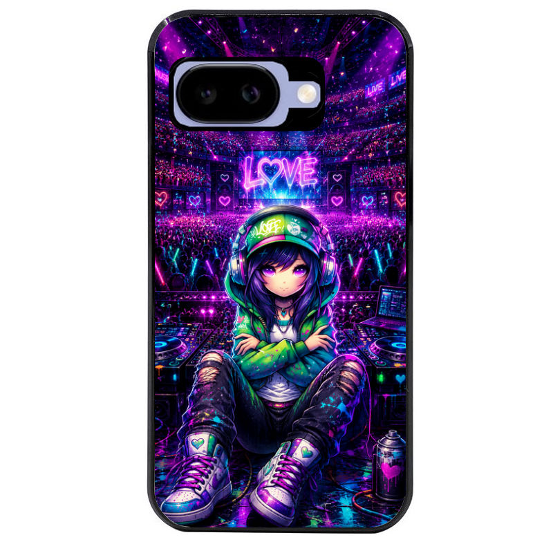 Coque pour Pixel 8A 9A 10A anime manga et love DJ