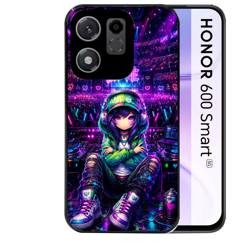 Coque pour Honor 600 SMART anime manga et love DJ