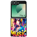 Coque pour Z FLIP 6 7 8 anime manga et music