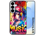 Coque pour Galaxy A08 A18 A28 A38 A58 anime manga et music