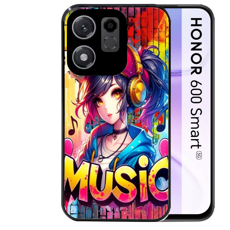 Coque pour Honor 600 SMART anime manga et music