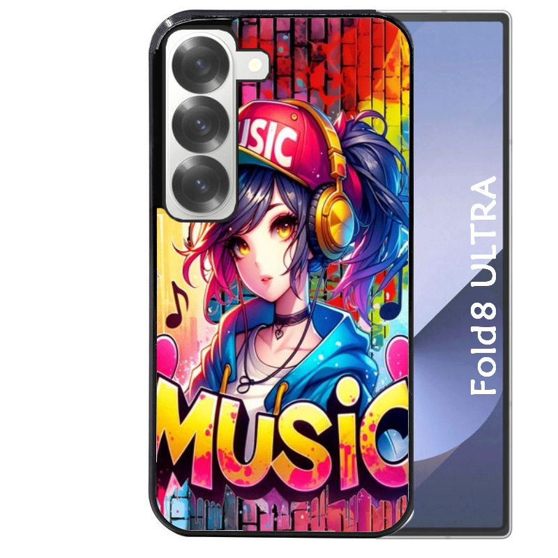 Coque pour Z FOLD 8 ULTRA anime manga et music