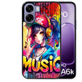 Coque pour Oppo A6 A6 A6K anime manga et music