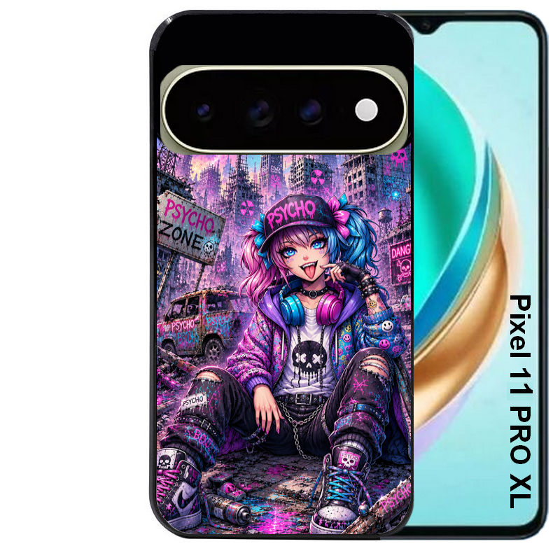 Coque pour Pixel 10 / 11 / PRO / XL anime manga et psycho