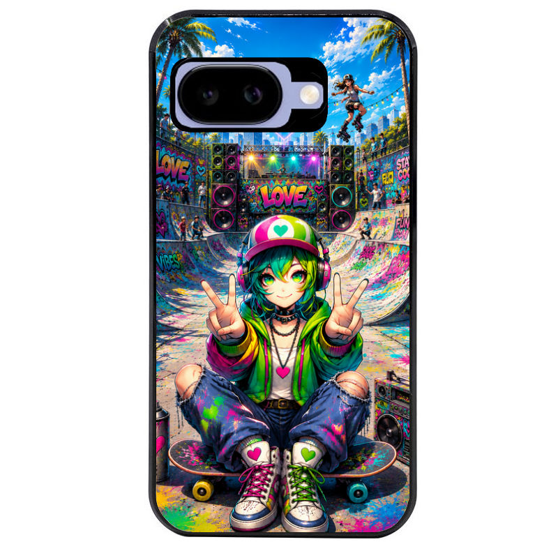 Coque pour Pixel 8A 9A 10A anime manga et tag
