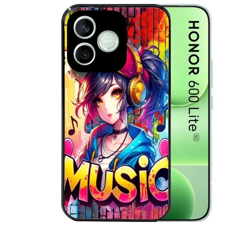 Coque pour Honor 600 LITE anime manga et music