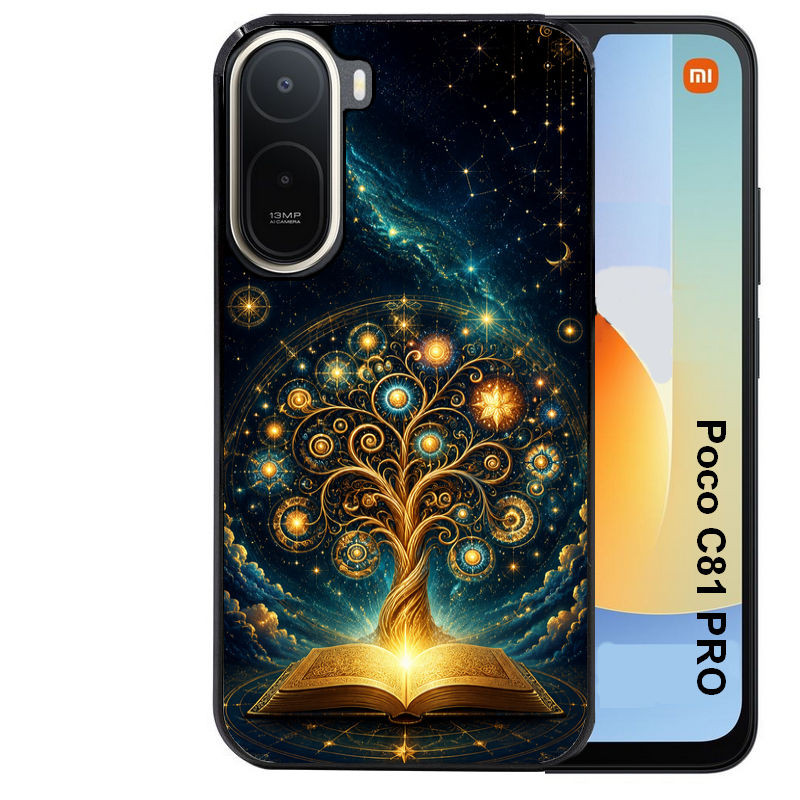 Coque pour POCO C81 PRO arbre de vie astro
