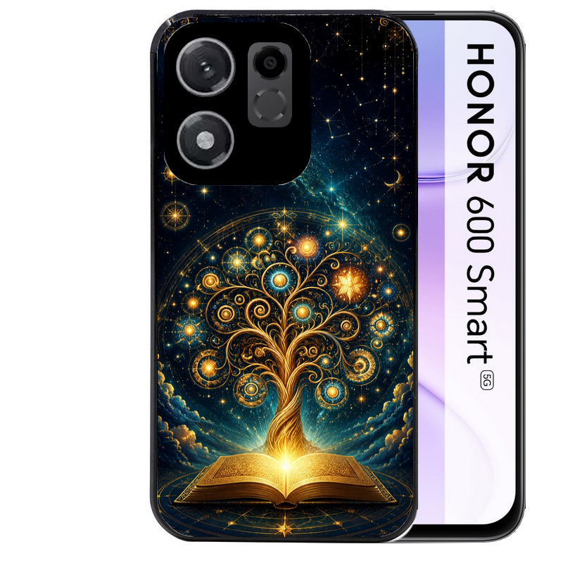Coque pour Honor 600 SMART arbre de vie astro